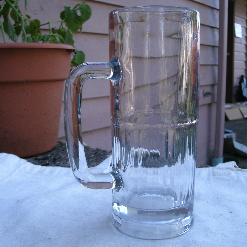 Vintage Libbey Tall Glass Beer Mug